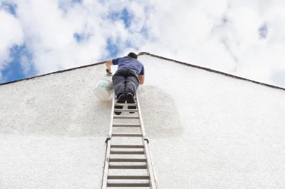 Peinture extérieure à Poupry — façades et ravalement